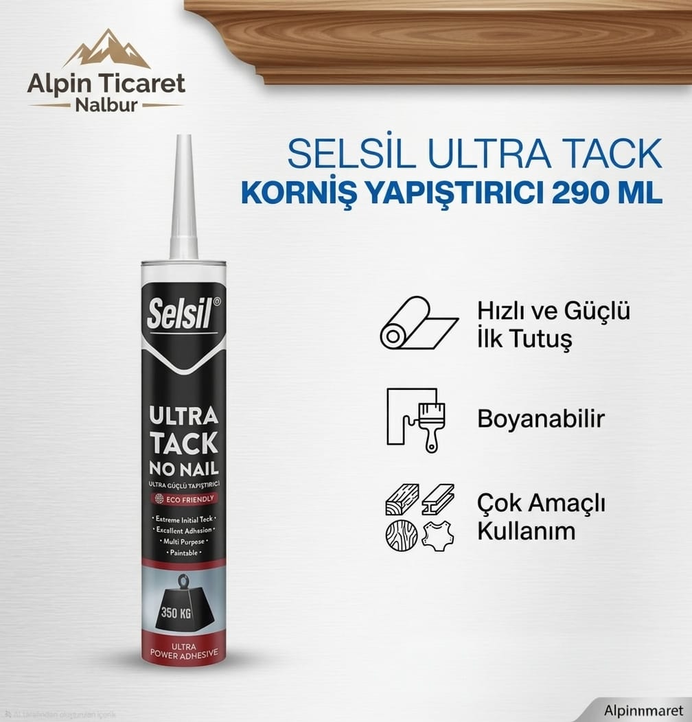 Selsil Ultra Tack Yapıştırıcı 290 ml