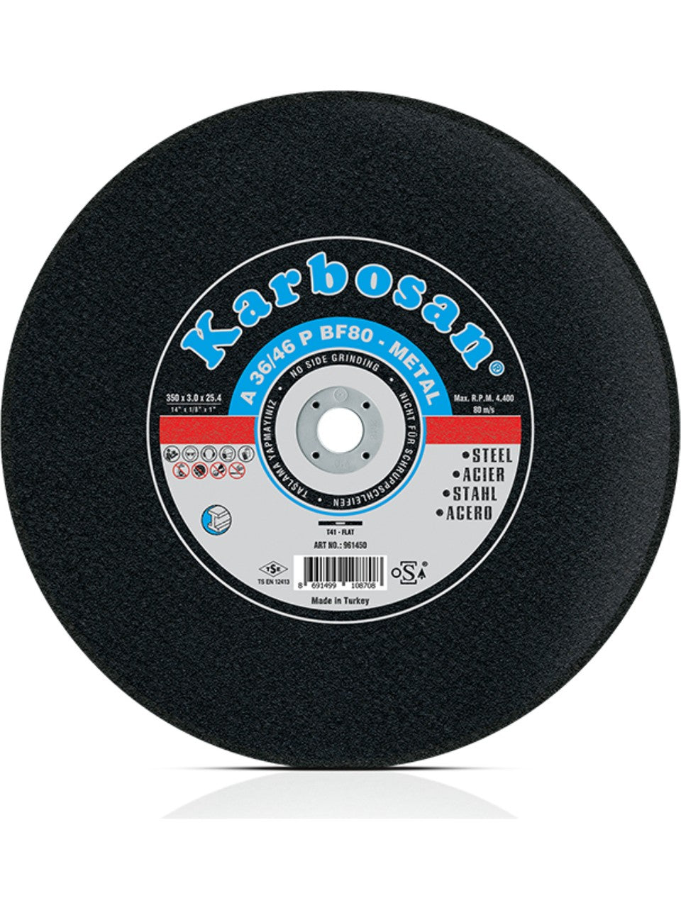 KARBOSAN 350 X 3 Tezgah Kesme