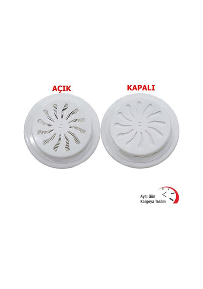 Ayarlanabilir Doğalgaz Cam Menfezi Kapaklı Menfez