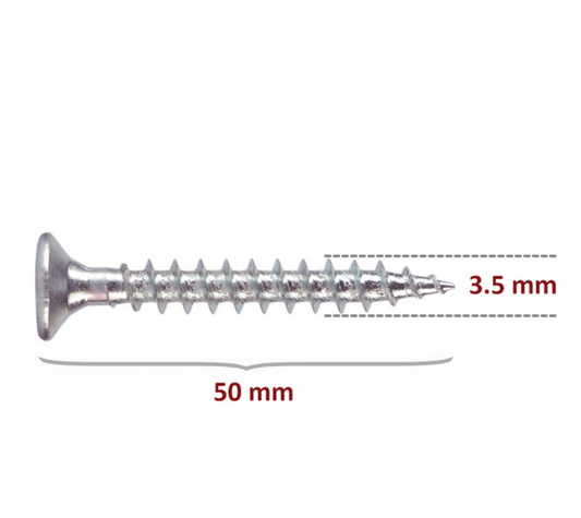 3.5X50 SUNTA VİDASI 20 Adet