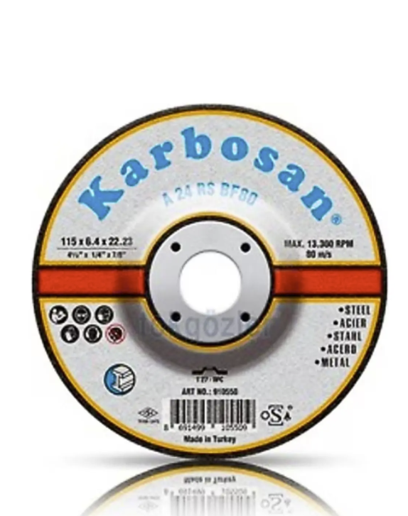 KARBOSAN 115 x 6.4 Taşlama Taşı