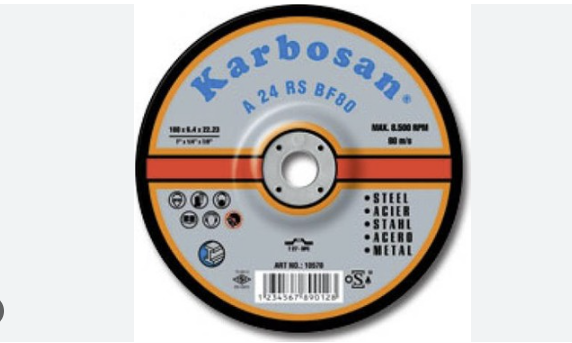 KARBOSAN 180 x 8 Taşlama
