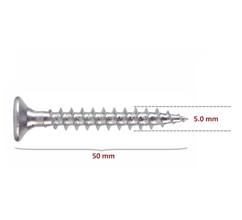 Sunta Vidası 5x50 9 ADET
