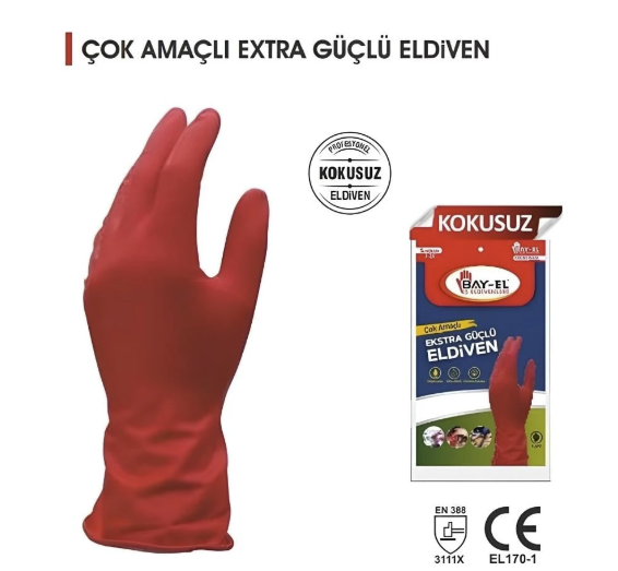 Bay-El TEMİZLİK ELDİVENİ