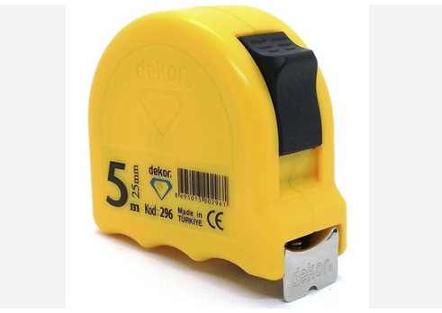 Dekor  METRE 25 MM 5 metre