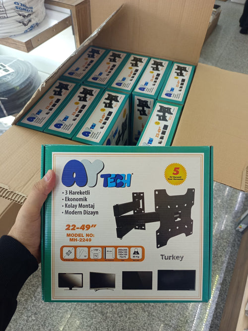 22-49 Inç Hareketli Lcd Led Televizyon Askı Aparatı