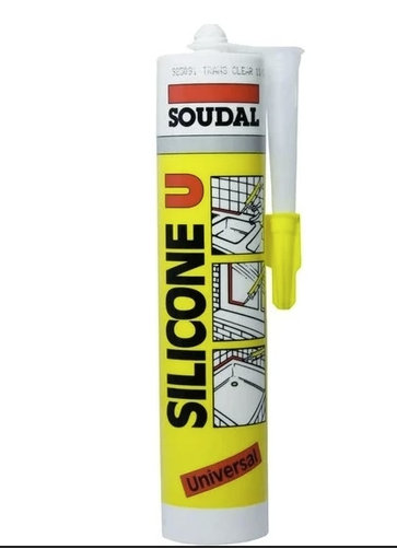 Soudal Şeffaf Beyaz Silikon 280 Gr