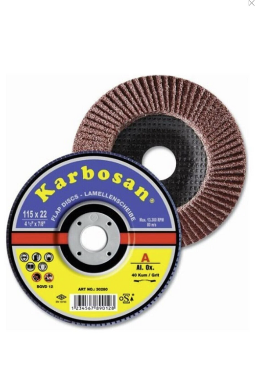 KARBOSAN 115 Flap Disk