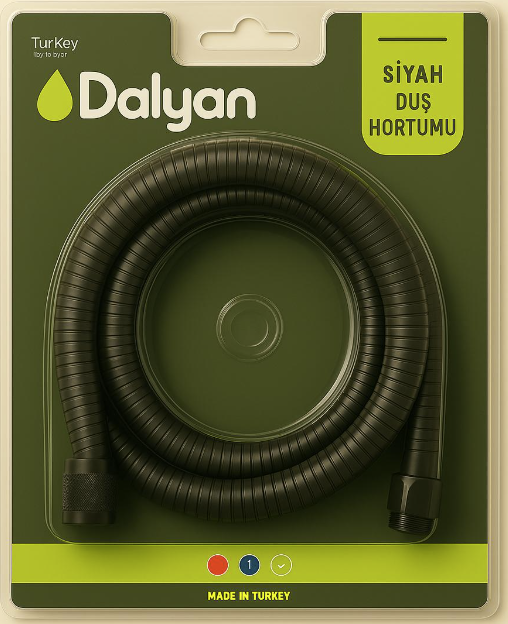 DALYAN SİYAH DUŞ HORTUMU