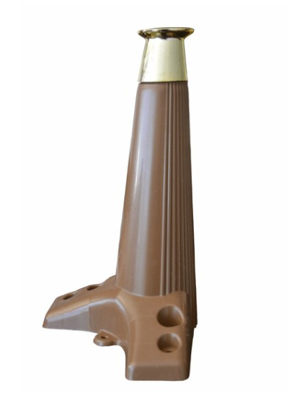 ÇİZGİLİ PLASTİK MOBİLYA AYAĞI 22 cm