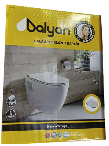 DALYAN GALA KLOZET KAPAĞI (YAVAŞ KAPANAN)