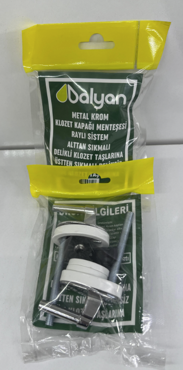ALTTAN SIKMALI METAL KLOZET KAPAK VİDASI